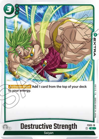 Destructive Strength (FS03-16) [Fusion World] 