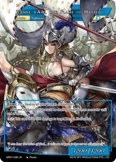 Nameless Girl // Jeanne d'Arc, the Flame of Hatred MP01-030 JR