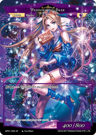 Pandora, Girl of the Box // Pandora of Dark MP01-009 JR