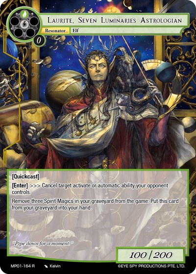 Laurite, Seven Luminaries Astrologian MP01-164 R