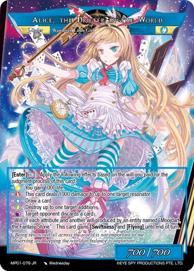 Alice in Wonderland // Alice, the Drifter in the World MP01-079 JR