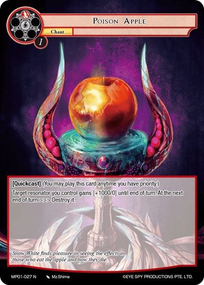 Poison Apple MP01-027 N