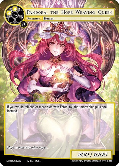 Pandora, the Hope Weaving Queen MP01-014 N