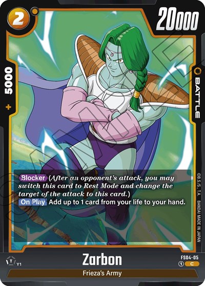 Zarbon (FS04-05) [Fusion World] FS04-05