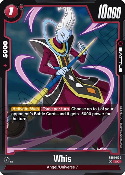 Whis (FB01-004) [Fusion World] FB01-004
