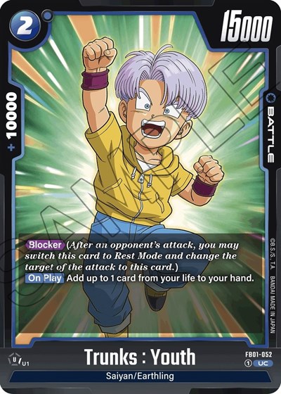 Trunks : Youth (FB01-052) [Fusion World] FB01-052