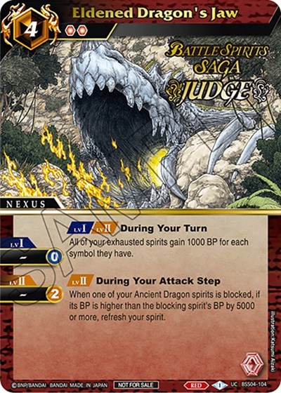 Eldened Dragon's Jaw BSS04-104