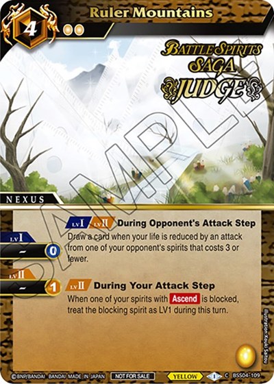 Ruler Mountains BSS04-109