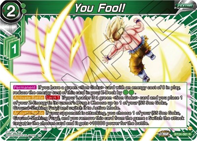 You Fool! BT24-061
