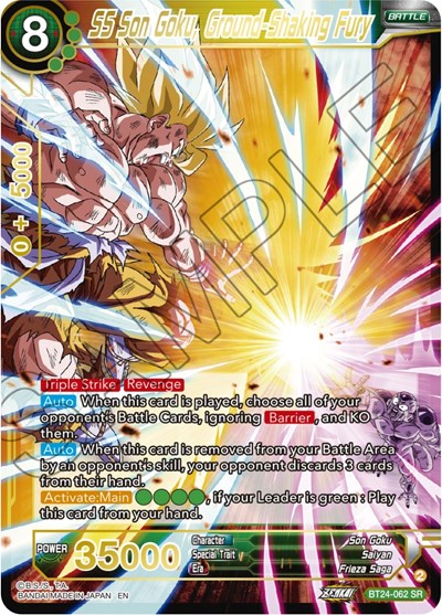 SS Son Goku, Ground-Shaking Fury BT24-062