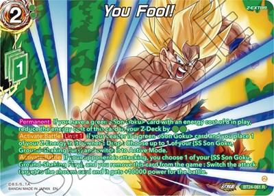 You Fool! BT24-061