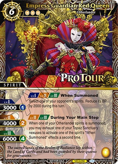 Empress Guardian Red Queen BSS03-033