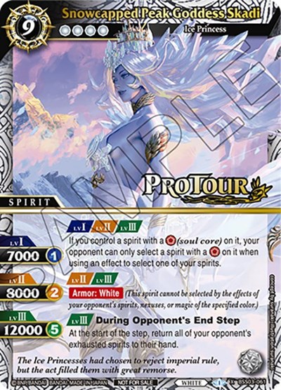 Snowcapped Peak Goddess Skadi BSS03-061