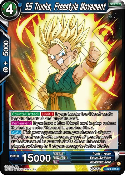 SS Trunks, Freestyle Movement BT24-035
