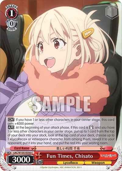 Fun Times, Chisato LRC/W105-E056 C