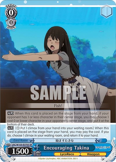 Encouraging Takina LRC/W105-E070S SR