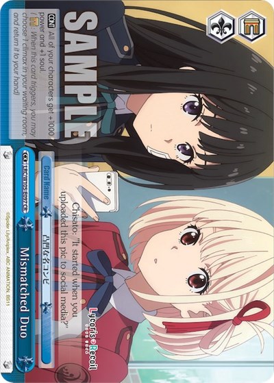Mismatched Duo LRC/W105-E097 CR