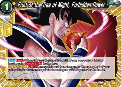 Fruit of the Tree of Might, Forbidden Power BT24-085