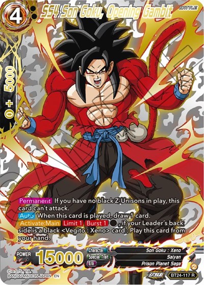 SS4 Son Goku, Opening Gambit BT24-117