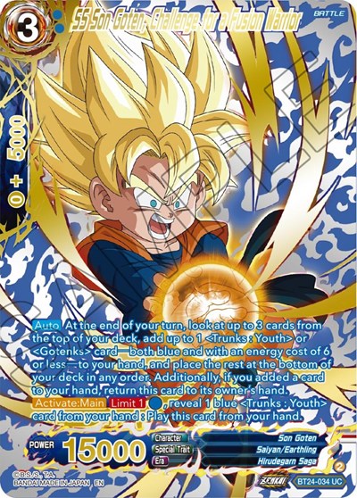 SS Son Goten, Challenge for a Fusion Warrior BT24-034