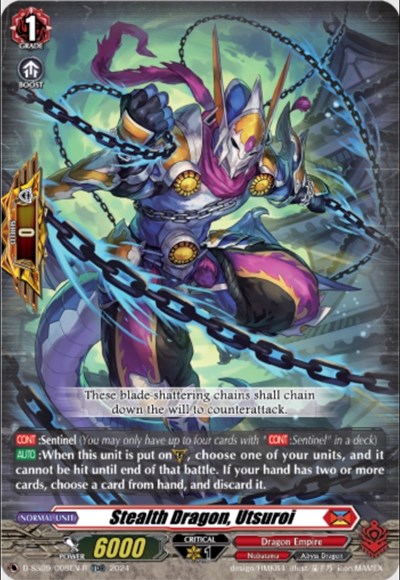Stealth Dragon, Utsuroi [D-Format] D-SS09/008EN-R