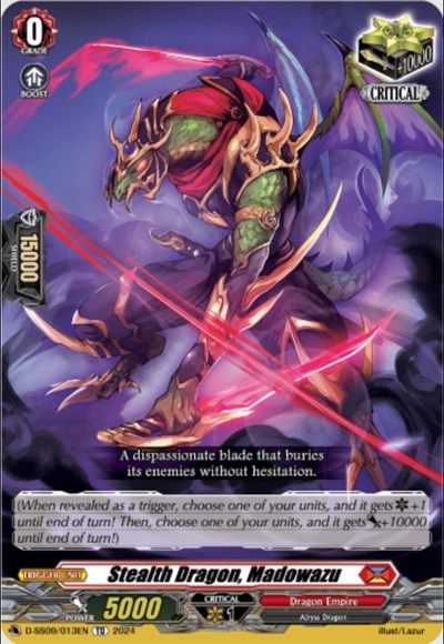Stealth Dragon, Madowazu [D-Format] D-SS09/013EN