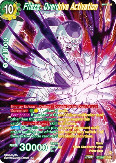 Frieza, Overdrive Activation BT24-133