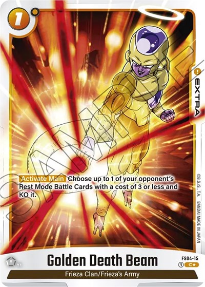 Golden Death Beam (FS04-15) [Fusion World] FS04-15
