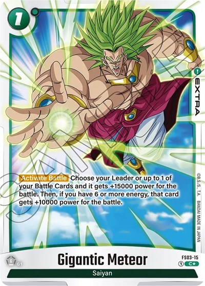 Gigantic Meteor (FS03-15) [Fusion World] FS03-15