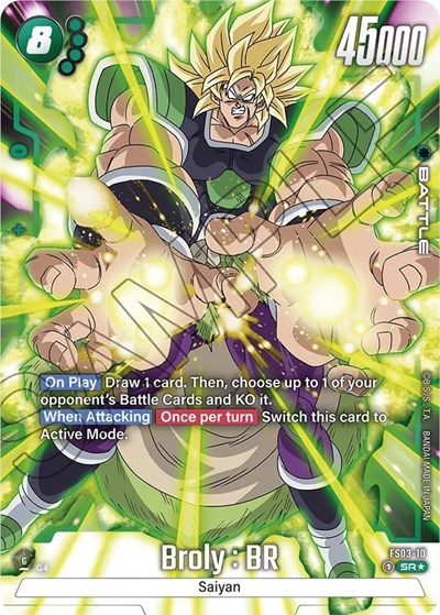 Broly : BR (FS03-10) [Fusion World] FS03-10