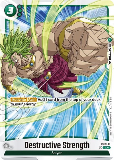 Destructive Strength (FS03-16) [Fusion World] 