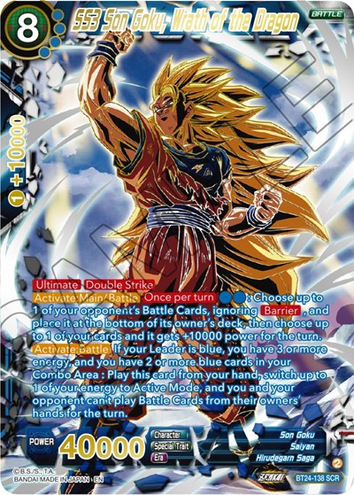 SS3 Son Goku, Wrath of the Dragon BT24-138