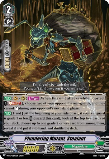 Plundering Mutant, Stealant [V-Format] V-PR0291EN 2024