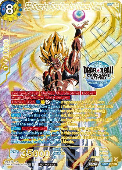 SS Gogeta, Sparking to Utmost Limit BT22-137