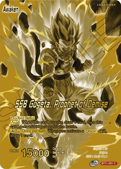 Gogeta // SSB Gogeta, Prophet of Demise BT11-001