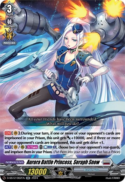 Aurora Battle Princess, Seraph Snow [D Format] D-SS12/062EN