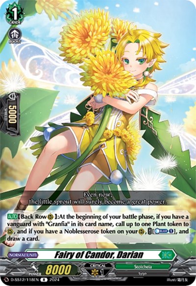 Fairy of Candor, Darian [D Format] D-SS12/118EN
