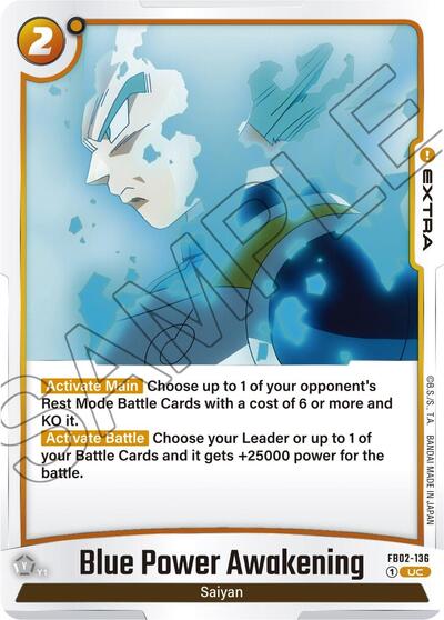 Blue Power Awakening (FB02-136) [Fusion World] FB02-136
