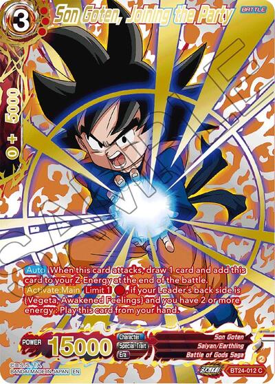 Son Goten, Joining the Party BT24-012
