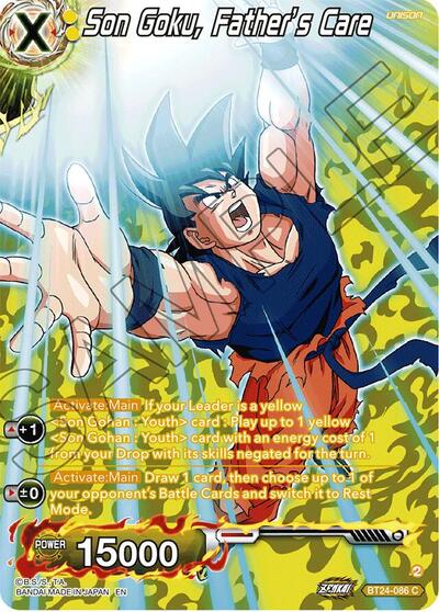 Son Goku, Father's Care BT24-086
