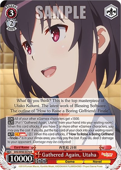 Gathered Again, Utaha SHS/W98-E070 R