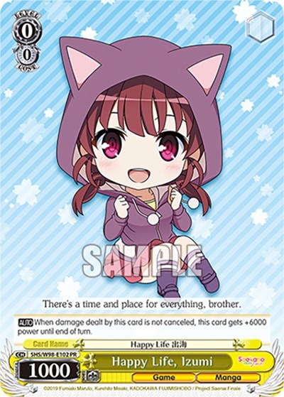 Happy Life, Izumi SHS/W98-E102 PR