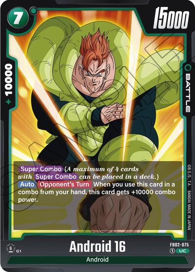 Android 16 (FB02-075) [Fusion World] FB02-075