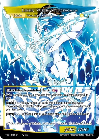 Lehen, Legendary Explorer // Lehen, Witch Swordswoman