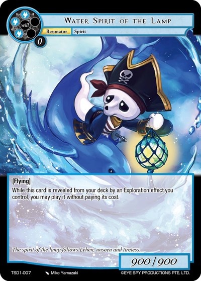 Water Spirit of the Lamp 