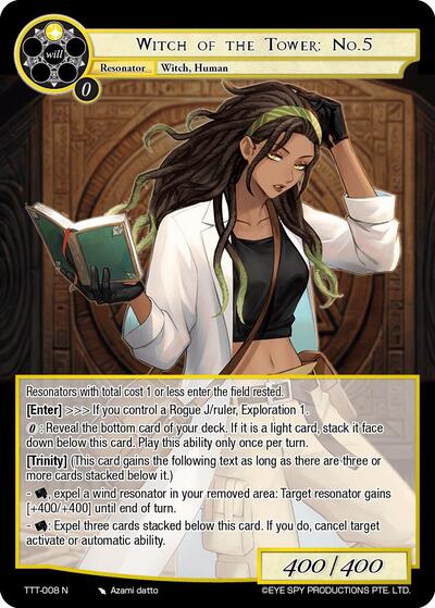 Witch of the Tower: No.5 