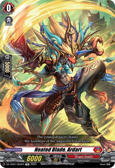 Heated Blade, Ardart [D-Format] DZ-TD01/004EN
