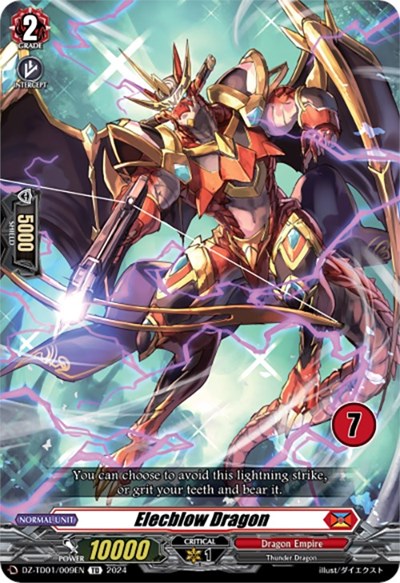 Elecblow Dragon [D Format] DZ-TD01/009E