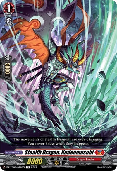 Stealth Dragon, Kudenmusubi [D-Format] DZ-TD01/010EN