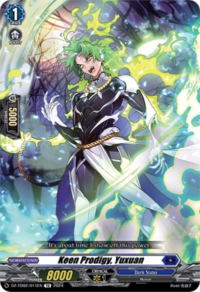 Keen Prodigy, Yuxuan [D-Format] DZ-TD02/011EN